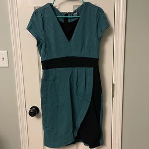 Mauve teal dress L